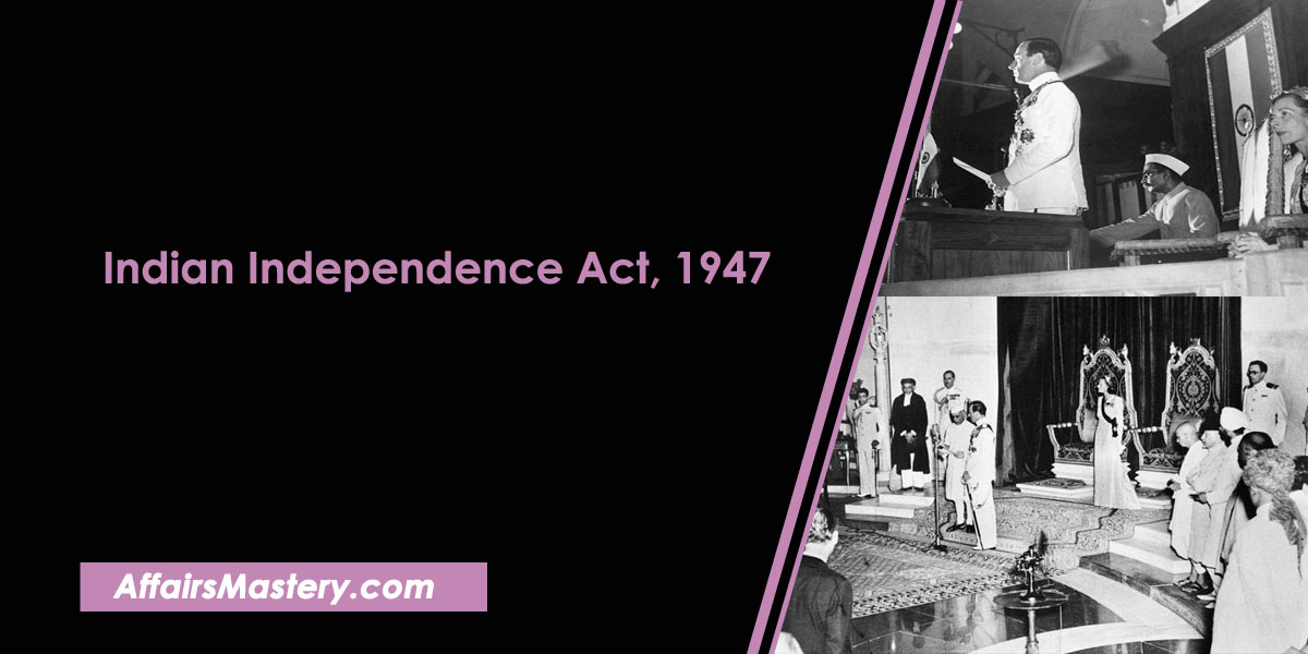 Indian independence act 1947