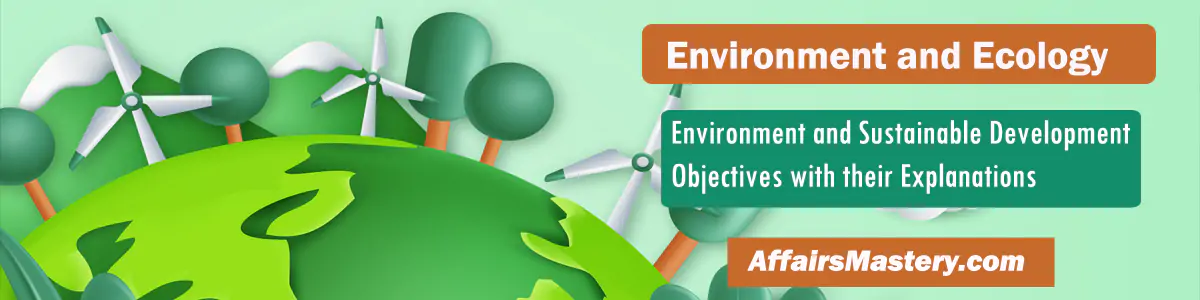 Environment and Sustainable Development
