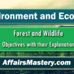 Set 6 | Important Forest and Wildlife MCQs forest and wildlife
