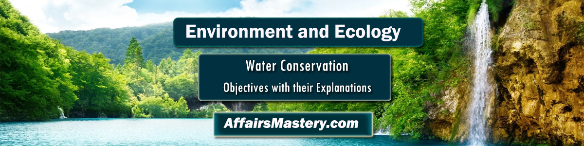 Water conservation MCQs