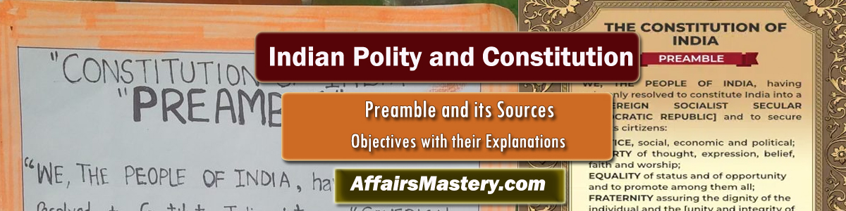 Preamble and its Sources